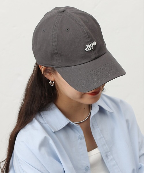 COLONY 2139（コロニートゥーワンスリーナイン）の「ウォッシュ加工ツイルキャップ（キャップ・レディース・グレー/ブルー/ネイビー・FREE）」の2枚目の写真