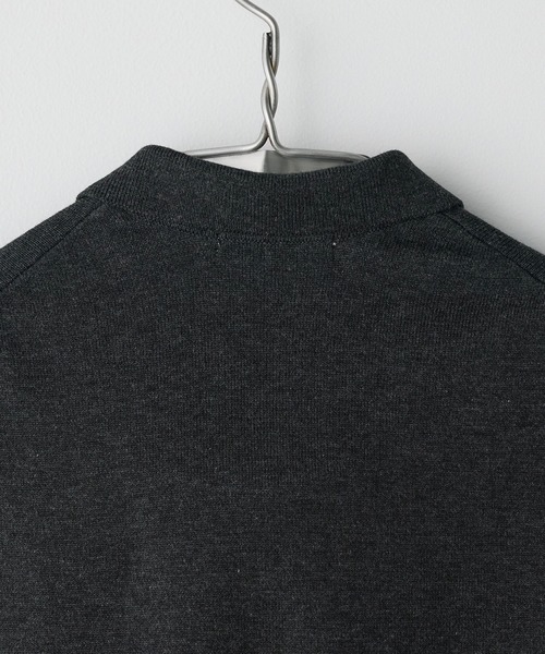 T/C BASIC HALF SLEEVE KNIT SHIRT（シャツ/ブラウス）｜WYM