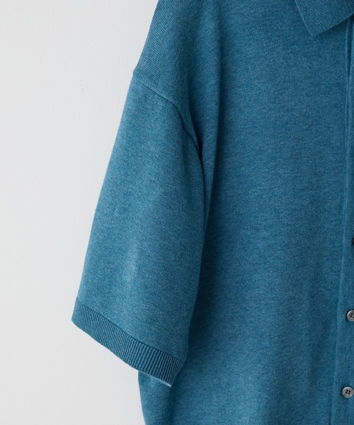 T/C BASIC HALF SLEEVE KNIT SHIRT（シャツ/ブラウス）｜WYM