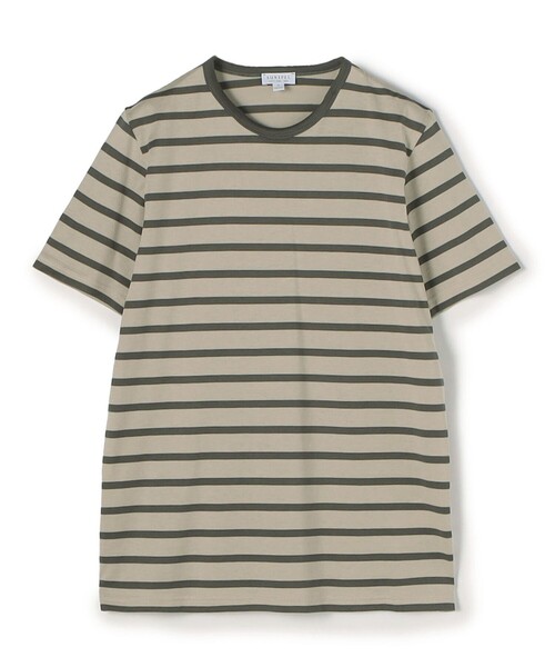 SUNSPELコットン クルーネックTシャツ