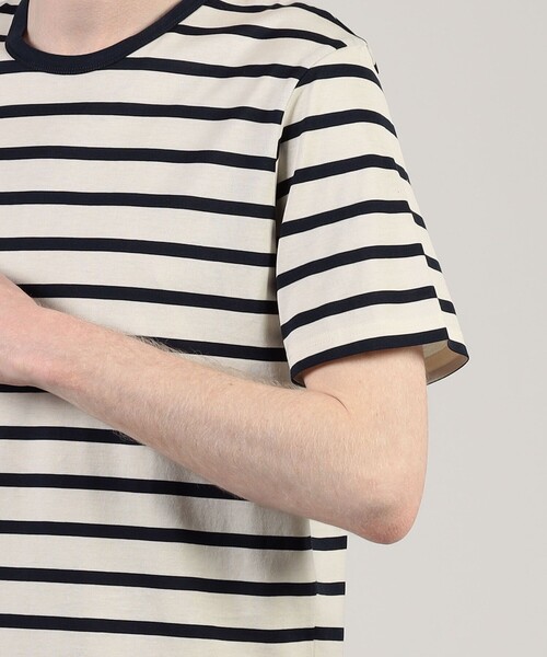 SUNSPEL(サンスペル)の「SUNSPELコットン クルーネックTシャツ(Tシャツ/カットソー・メンズ・ブルー系その他2/ブラウン系その他/グレー系その他・M/L/S)」の9枚目の写真