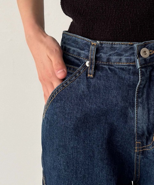 CANAL JEAN ペインターデニムパンツ El mar ペインターデニムパンツ（デニムパンツ）｜CANAL JEAN