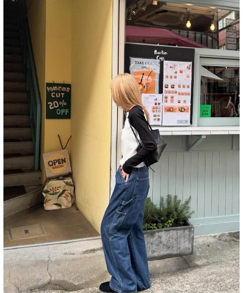 El mar ペインターデニムパンツ 507（デニムパンツ）｜CANAL JEAN