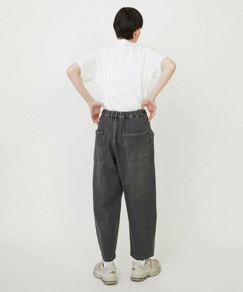 FRAPBOIS(フラボア)の「パークポケT(Tシャツ/カットソー・レディース・チャコールグレー/ホワイト・2/1)」の13枚目の写真