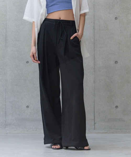 PAGEBOY タックデニムパンツ WEB限定サイズあり>タックデニムパンツ（デニムパンツ