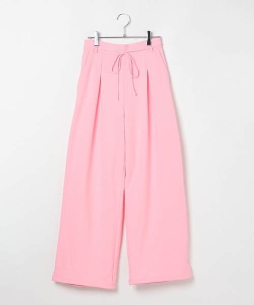 PAGEBOY(ページボーイ)の「タックスウェットパンツ(スウェットパンツ・レディース・ピンク系その他/ブラック/グレー/オフホワイト・FREE)」の6枚目の写真