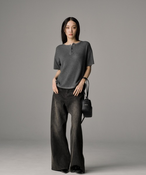 THE CLE(ザクレ)の「FLOW DENIM(デニムパンツ・メンズ・グレー/ブルー/ブラック・SMALL/MEDIUM/LARGE)」の9枚目の写真