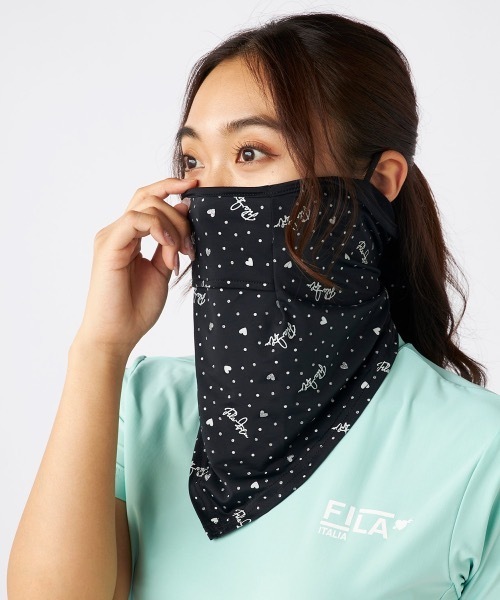 FILA GOLF(フィラゴルフ )の「【FILA GOLF/フィラゴルフ】レディースフェイスマスク ゴルフ 接触冷感(マスク・レディース・ホワイト/ブラック・FREE)」の20枚目の写真