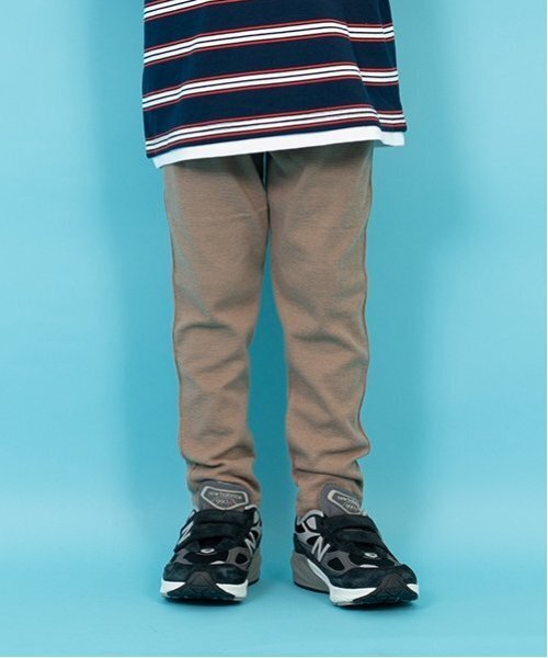 GLAZOS（グラソス）の「【S&H】ワイドカットロングパンツ（その他パンツ・キッズ・ブラック/ライトブルー/ブルー系その他2/ダークグリーン/ライトカーキ/ライトグレー/ネイビー/ベージュ/チャコール・100cm/130cm/120cm/110cm）」の5枚目の写真