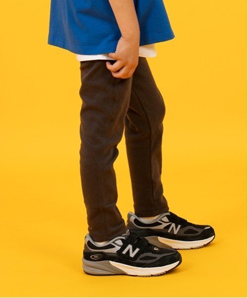 GLAZOS（グラソス）の「【S&H】ワイドカットロングパンツ（その他パンツ・キッズ・ブラック/ライトブルー/ブルー系その他2/ダークグリーン/ライトカーキ/ライトグレー/ネイビー/ベージュ/チャコール・100cm/130cm/120cm/110cm）」の4枚目の写真