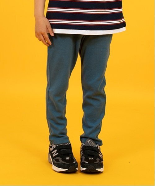 GLAZOS（グラソス）の「【S&H】ワイドカットロングパンツ（その他パンツ・キッズ・ブラック/ライトブルー/ブルー系その他2/ダークグリーン/ライトカーキ/ライトグレー/ネイビー/ベージュ/チャコール・100cm/130cm/120cm/110cm）」の8枚目の写真