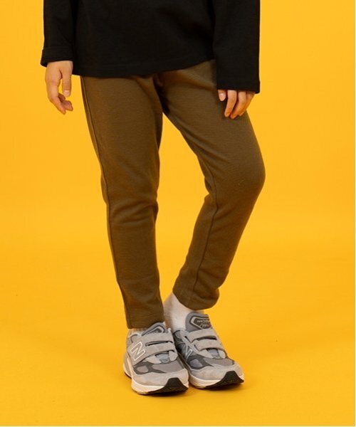 GLAZOS（グラソス）の「【S&H】ワイドカットロングパンツ（その他パンツ・キッズ・ブラック/ライトブルー/ブルー系その他2/ダークグリーン/ライトカーキ/ライトグレー/ネイビー/ベージュ/チャコール・100cm/130cm/120cm/110cm）」の6枚目の写真