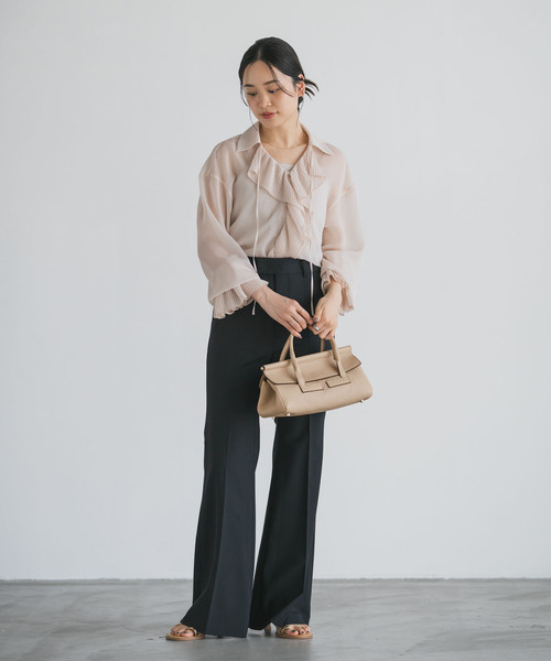 LORISTELLA（ロリステッラ）の「LORISTELLA/ロリステッラ レザーミディアムボストンバッグ（ボストンバッグ・レディース・ブラック/ベージュ・FREE）」の7枚目の写真