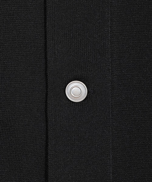 MEN'S BIGI（メンズビギ）の「デニムジャケット風ミラノリブニットアウター＜マシンウォッシャブル＞（ブルゾン・メンズ・ネイビー/ブラック/ブラウン系その他・04/03/01/02）」の9枚目の写真