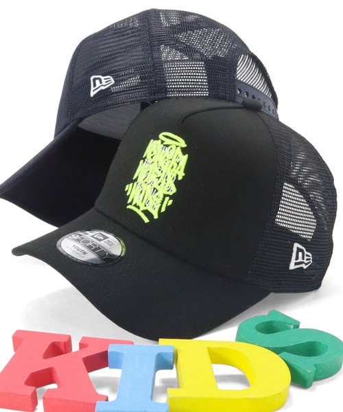 ニューエラキッズメッシュキャップ 9FORTYTRUCKER グラフィティ