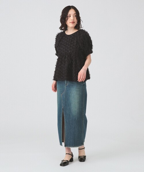 Ray BEAMS(レイビームス)の「フリンジ バルーンスリーブ ブラウス(シャツ/ブラウス・レディース・ホワイト/ミント/ブラック・ONE SIZE)」の22枚目の写真