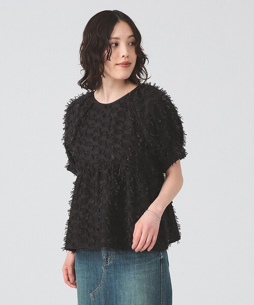 【新品】Ray BEAMS ギャザー バルーンスリーブ ブラウス Ray BEAMS（レイ ビームス）ギャザースリーブ バルーン ブラウス