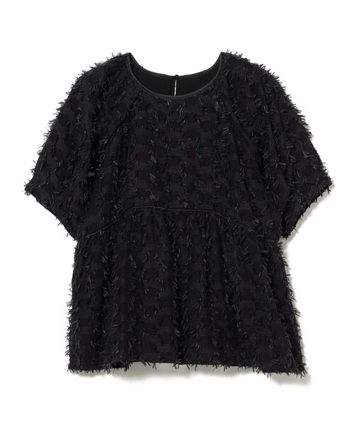 Ray BEAMS(レイビームス)の「フリンジ バルーンスリーブ ブラウス(シャツ/ブラウス・レディース・ホワイト/ミント/ブラック・ONE SIZE)」の7枚目の写真