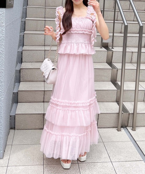DT☆Intrend「GIOSTRO」コットンポプリン スカート Cotton poplin maxi skirt, yellow | Intrend