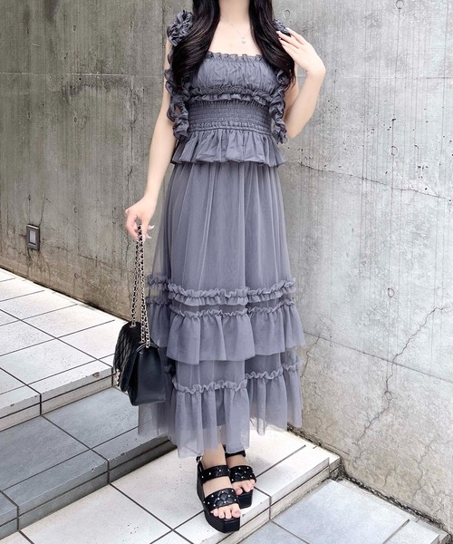 DT☆Intrend「GIOSTRO」コットンポプリン スカート Cotton poplin maxi skirt, yellow | Intrend