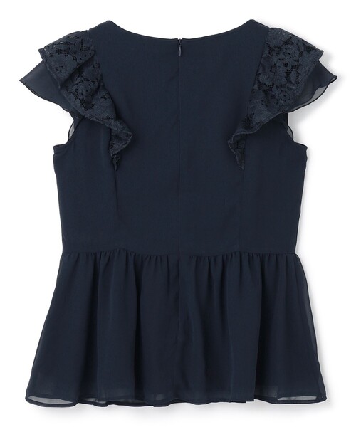tシャツ DANCING LACE TOPS  トップス レディース DANCING LACE TOPS トップス（Tシャツ/カットソー）｜TOCCA