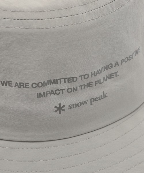 Snow Peak（スノーピーク）の「Cample Hat（ハット・メンズ・ライトカーキ/グレー/ブラック・M/L）」の9枚目の写真