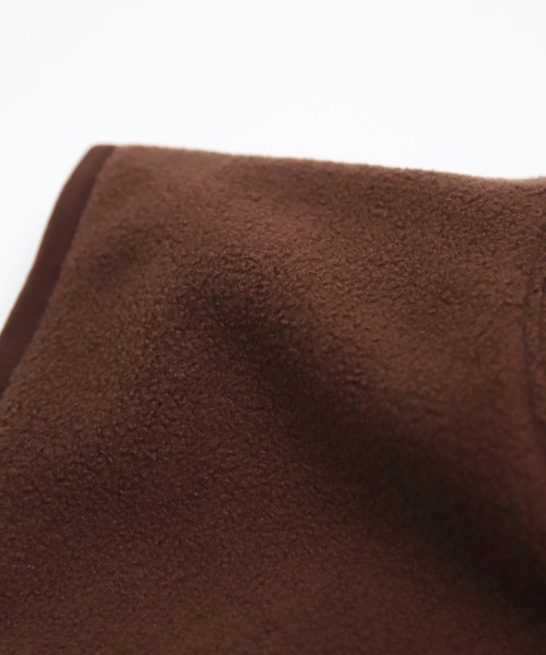 D.M.G.（ドミンゴ）の「[D.M.G / ディーエムジー] 両面起毛フリース ベスト（ベスト・レディース・ブラウン/ブルー/チャコールグレー・3/2）」の18枚目の写真