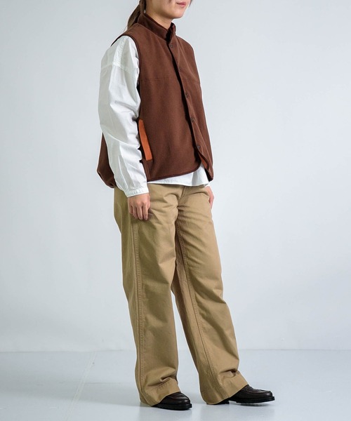 D.M.G / ディーエムジー] 両面起毛フリース ベスト | Domingo