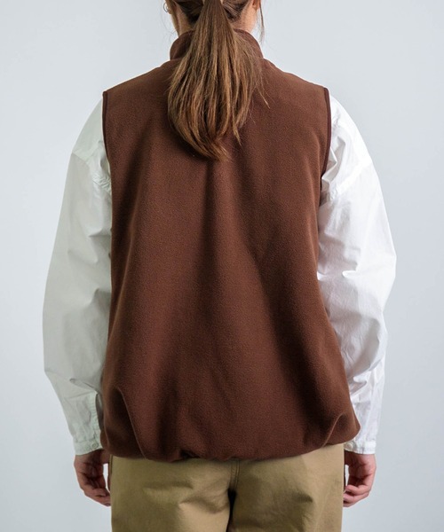 D.M.G / ディーエムジー] 両面起毛フリース ベスト | Domingo