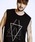 NO ID.�i�m�[�A�C�f�B�j�́u�yNO ID.�zGeometric Print Sleeveless Big Pullover / �W�I���g���b�N �v�����g �X���[�u���X �r�b�O �v���I�[�o�[�i�^���N�g�b�v�j�v�b�u���b�N