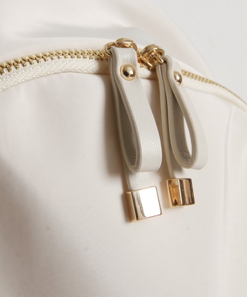 tocco closet(トッコ クローゼット)の「金具リボンミニリュック(~11インチタブレット対応)(バックパック/リュック・レディース・ブラック/ベージュ/ネイビー・FREE)」の21枚目の写真