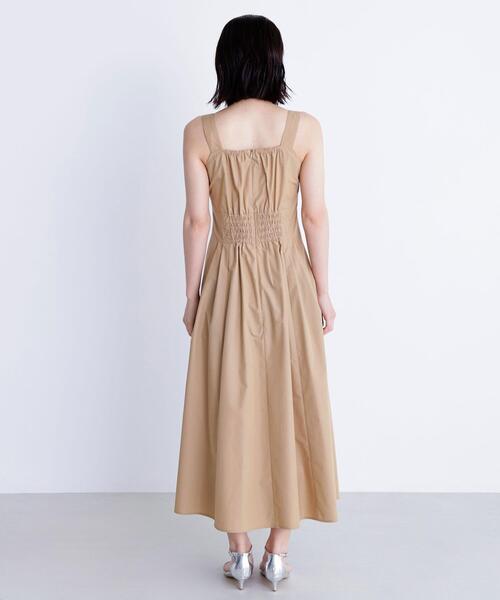 NATURAL BEAUTY BASIC（ナチュラルビューティーベーシック）の「◇ショートジャケット＆ジャンスカ（ワンピース・レディース・ベージュ/ネイビー・MEDIUM/P/S）」の18枚目の写真