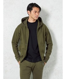 HARUYAMA（ハルヤマ）の「【1PIU1UGUALE3 RELAX】TAPE LOGO フーディ（パーカー）」