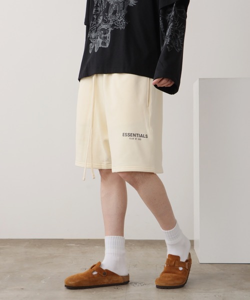 FOG ESSENTIALS(エフオージーエッセンシャルズ)の「FOG ESSENTIALS/エッセンシャルズ RLCT SWEAT SHORTS スウェットショーツ(スウェットパンツ・メンズ・ブラック/タン/セージグリーン/クリーム・XL/L)」の18枚目の写真