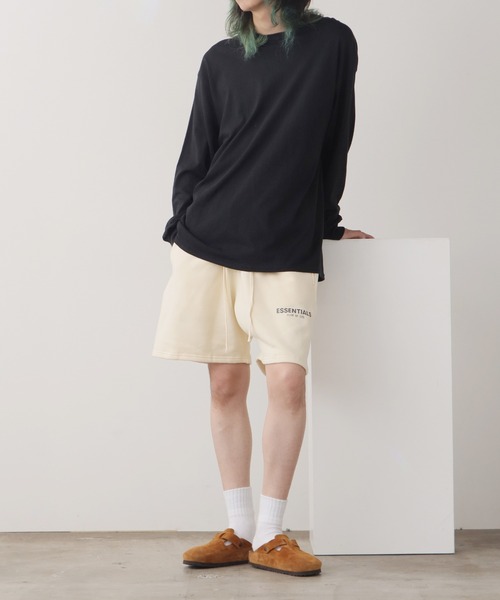 FOG ESSENTIALS(エフオージーエッセンシャルズ)の「FOG ESSENTIALS/エッセンシャルズ RLCT SWEAT SHORTS スウェットショーツ(スウェットパンツ・メンズ・ブラック/タン/セージグリーン/クリーム・XL/L)」の22枚目の写真