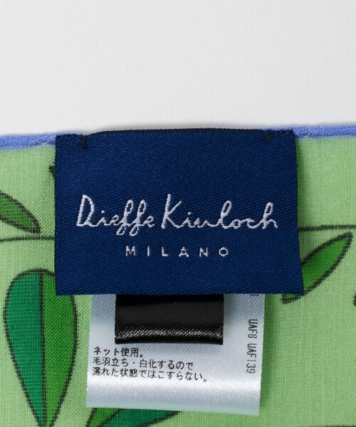 Kinloch（キンロック）の「＜Dieffe Kinloch＞C/SI トライアングル スカーフ（バンダナ/スカーフ・レディース・クリーム/ライトブルー/ライム/ネイビー・FREE）」の14枚目の写真