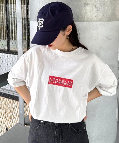 Franklin Climbing（フランクリンクライミング）の「【Franklin Climbing】 3D刺繍ロゴエンブレムCAP（キャップ・レディース・ネイビー/ベージュ/ブラック・ONE SIZE）」の10枚目の写真