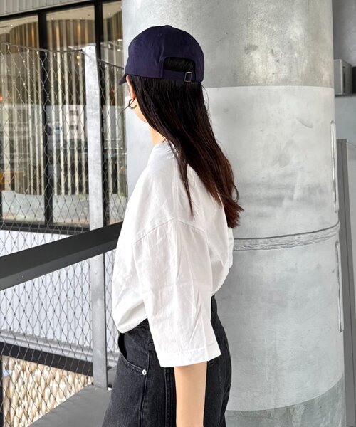 Franklin Climbing（フランクリンクライミング）の「【Franklin Climbing】 3D刺繍ロゴエンブレムCAP（キャップ・レディース・ネイビー/ベージュ/ブラック・ONE SIZE）」の11枚目の写真