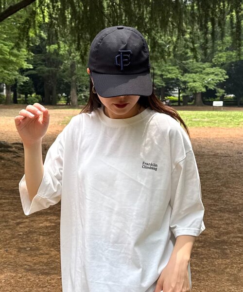 Franklin Climbing（フランクリンクライミング）の「【Franklin Climbing】 3D刺繍ロゴエンブレムCAP（キャップ・レディース・ネイビー/ベージュ/ブラック・ONE SIZE）」の16枚目の写真