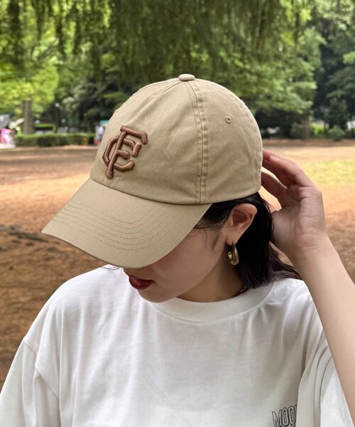 Franklin Climbing（フランクリンクライミング）の「【Franklin Climbing】 3D刺繍ロゴエンブレムCAP（キャップ・レディース・ネイビー/ベージュ/ブラック・ONE SIZE）」の20枚目の写真