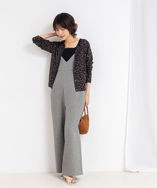 CELINE エディ期 レオパード柄 カーディガン セール】《手洗い可能