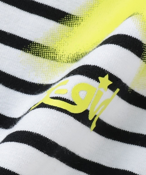 X-girl Stages(エックスガールステージス)の「スタークラッキングショートタンクトップ(タンクトップ・キッズ・ブラック/カラフル・120cm/90cm/100cm/110cm/130cm/140cm)」の8枚目の写真