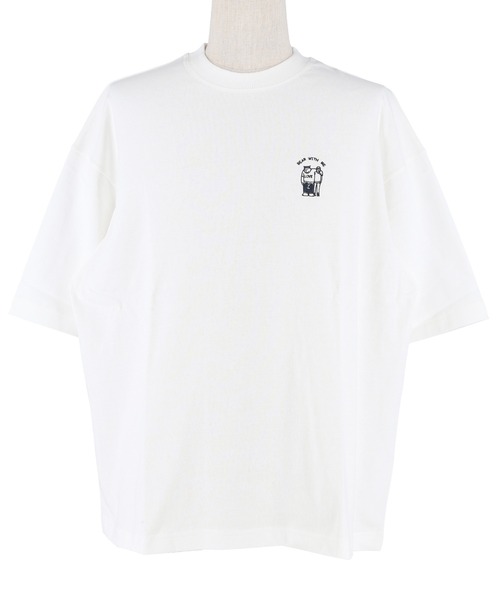 ワンポイント刺繍Tシャツ（Tシャツ/カットソー）｜coca（coca