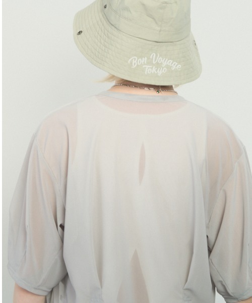 Muel Chic(ミュエルシック)の「Luxe tulle cardigan リュクスチュールカーディガン(カーディガン/ボレロ・レディース・ホワイト/ブラック/グレー/オリーブ・FREE)」の13枚目の写真