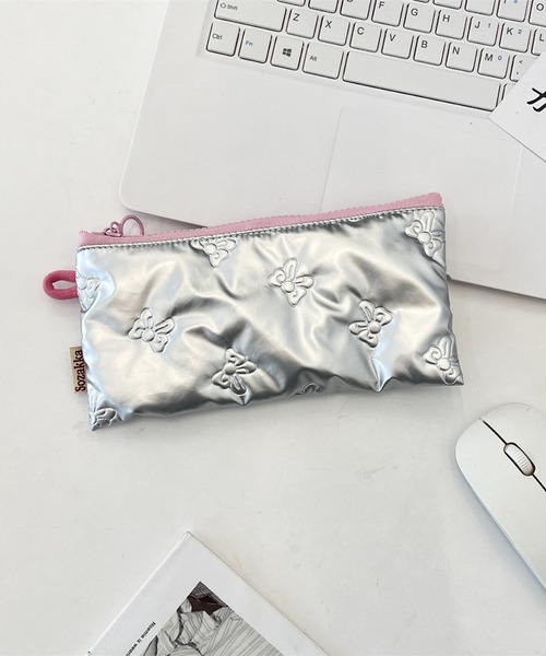 Mignonjour(ミニョンジュール)の「Mignonjour/キルティングペンケース M2768(ペン類・レディース・その他6/その他4/その他1/その他2/その他3/その他5・FREE)」の2枚目の写真