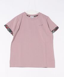 Arnold Palmer | パーマーチェック トリムスリーブ Tシャツ(Tシャツ/カットソー)