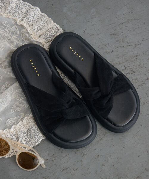 RETRO GIRL(レトロガール)の「アソートサンダル(サンダル・レディース・ブラック系その他/キャメル/オフホワイト/ブラック・LARGE/MEDIUM)」の18枚目の写真