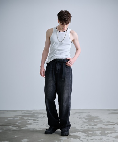 NUMBER (N)INE（ナンバーナイン）の「【NUMBER(N)INE/ナンバーナイン】COTTON MIX GACHA BELT / コットン ミックス ガチャ ベルト（ベルト・メンズ・ブラック・FREE）」の5枚目の写真