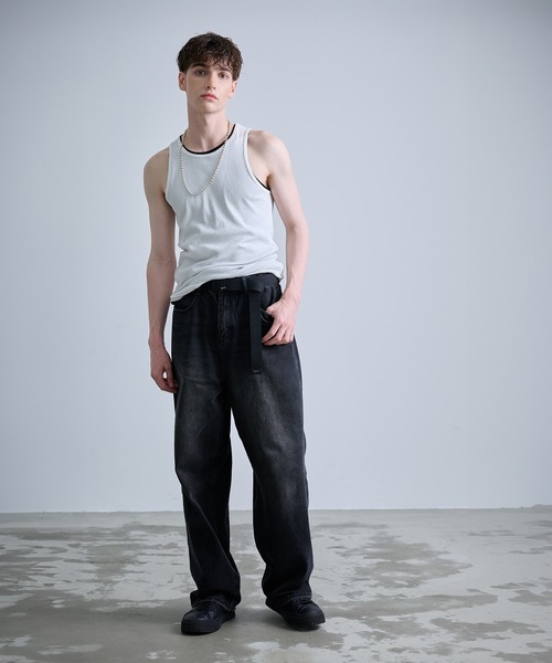 NUMBER (N)INE（ナンバーナイン）の「【NUMBER(N)INE/ナンバーナイン】COTTON MIX GACHA BELT / コットン ミックス ガチャ ベルト（ベルト・メンズ・ブラック・FREE）」の6枚目の写真