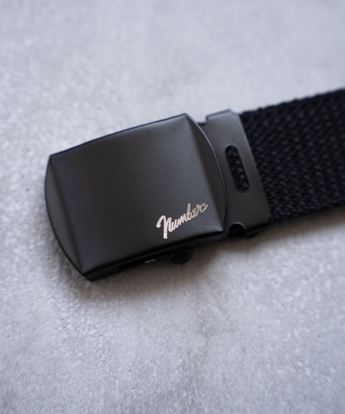 NUMBER (N)INE（ナンバーナイン）の「【NUMBER(N)INE/ナンバーナイン】COTTON MIX GACHA BELT / コットン ミックス ガチャ ベルト（ベルト・メンズ・ブラック・FREE）」の12枚目の写真